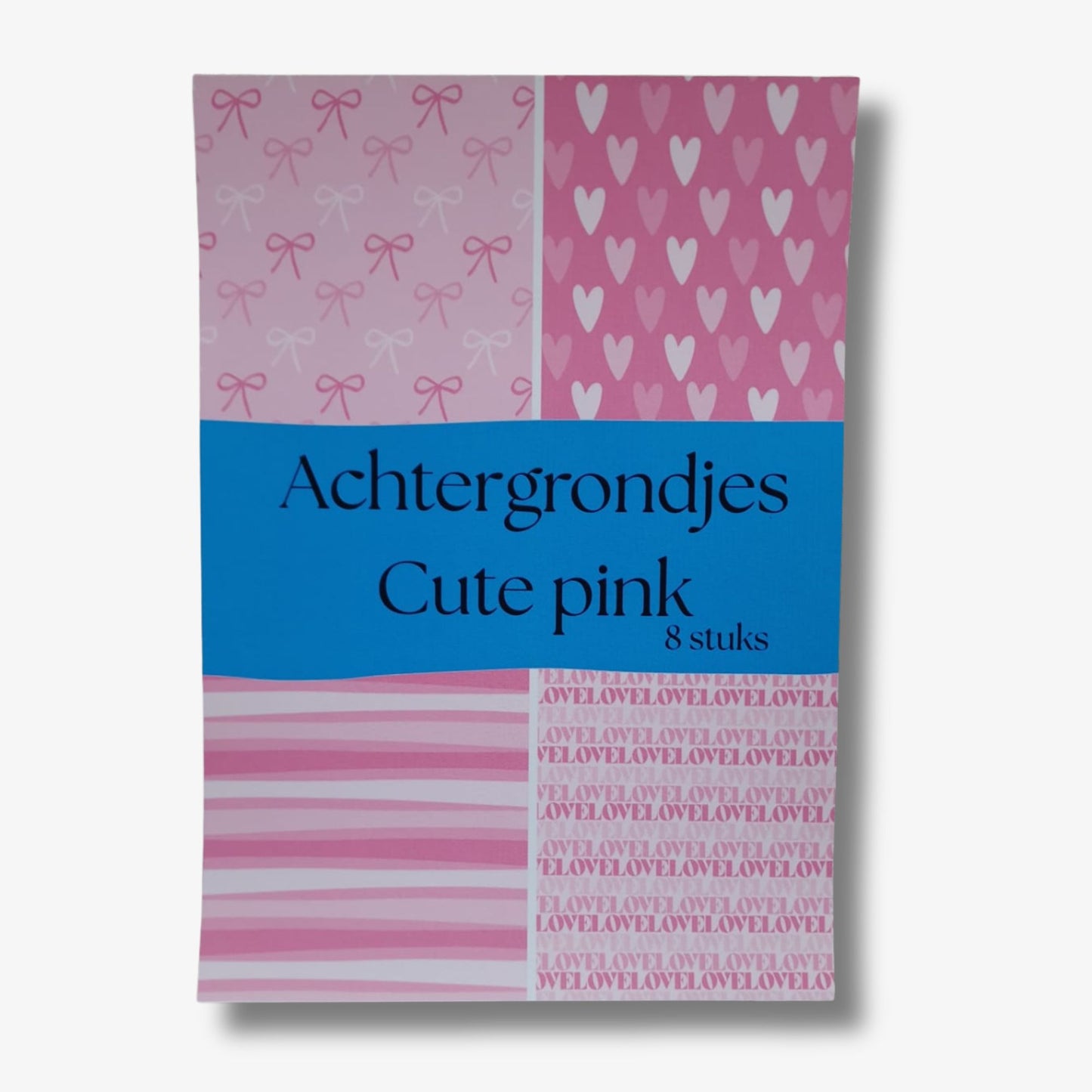 Journal achtergrondjes - Cute Pink