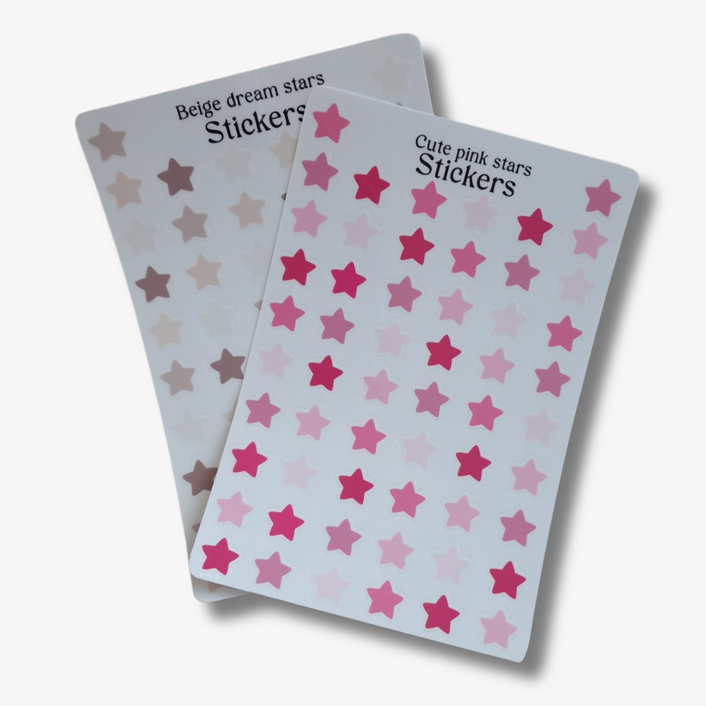 Sterren stickervellen