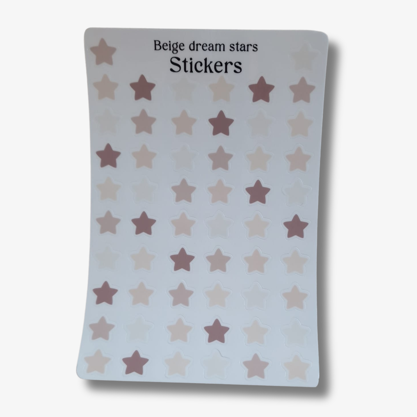 Sterren stickervellen